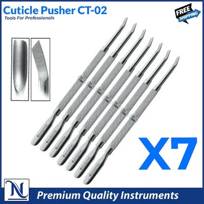 X7 CT-02 Stainless Steel Nail Care Tools   Cuticle Pusher & Remover for Manicure