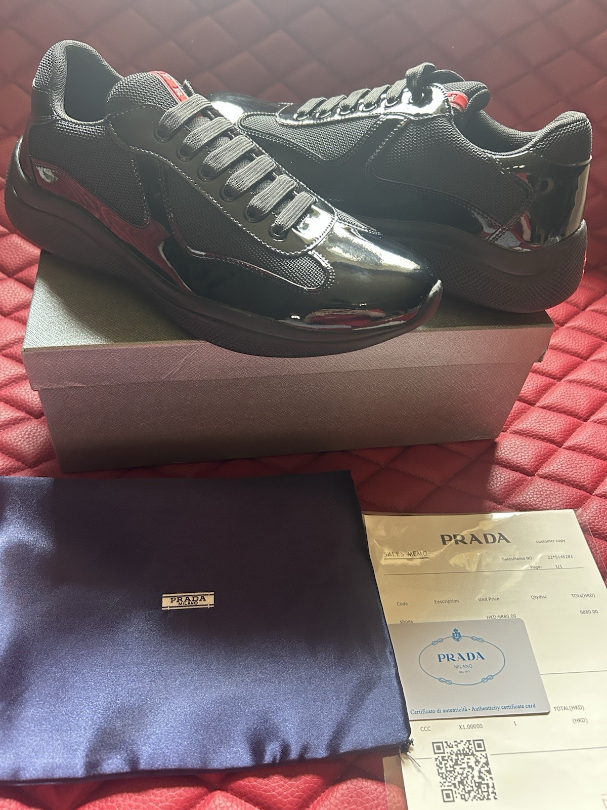 Prada American Cup Size 10 Brand New