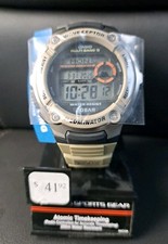 New Casio WV200R Wave Ceptor Wrist Watch Atomic, 200M Water Resistant