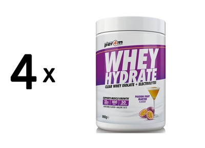 4 x Per4m Whey Hydrate (900g) Passionfruit Martini (58,33 EUR/kg)