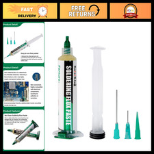 No Clean Soldering Flux Paste for Electronics - High Performance, Easy Applicati