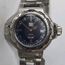 Elgin Deep Diver Men's Quartz Watch 47mm 8000m RARE