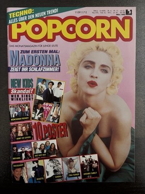 POPCORN 03/1992 o. Poster & Extras - Herausgeschnittene Letzte Seite -