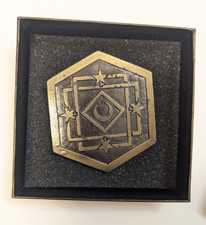 Bleach Ichigo Kurosaki Cloak Badge Pin Tentoken Cospay