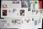 // IRELAND, NETHERLANDS, GREECE, DENMARK 1981 - 61 FDC, ETB - ART, SHIPS, CEPT