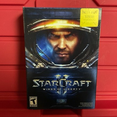 Starcraft 2 - Wings of Liberty Factory Sealed 2010  Free Shipping 