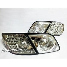 Crystal Led Tail Lights Clear For 2003-2009 Mazda 3 Bk Axela 5 Doors Hatch Wagon Crystal Led Tail Lights Clear For 2003-2009 Mazda 3 Bk Axela 5 Doors Hatch Wagon