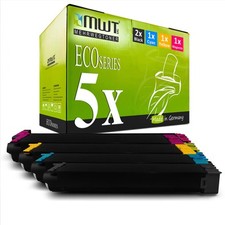 5x Toner for Sharp MX-C 310 311 312 380 381 400 401 402 SC P, MXC-38 GT CMYK