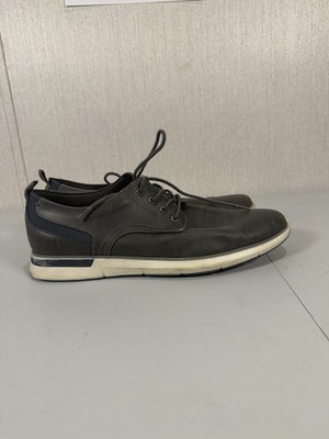 Artefact Men's Rabrovac Perforated Derby Casual Dress Shoes GREY Size 12 M