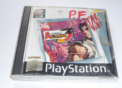 Playstation 1 Street Fighter Alpha 3 mit Anleitung PS1 Spiel