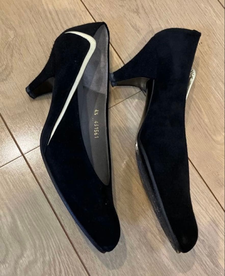 Christian Dior Pumps Heel Suede Black EU34.5/US4.5 116627c thumbnail 17