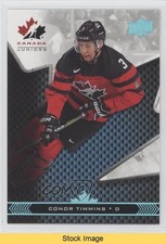 2018 Upper Deck Team Canada Juniors Blue Conor Timmins #3 READ 0w6