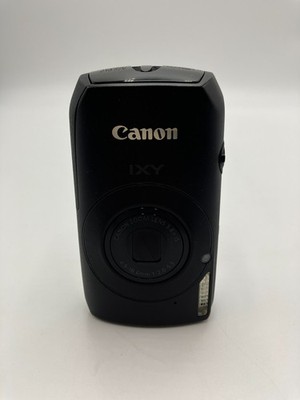 Good Canon IXY 30S BK Black Digital Camera w/Accessories from