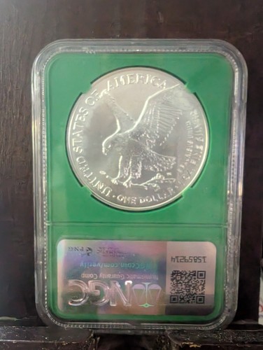 American Eagle 2024 MS 69 (Brilliant Uncirculated) 1 Oz Pure Silver .999 NGC 1 $ - Bild 2 von 12