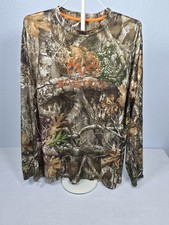 Realtree EDGE Men's Long Sleeve Performance Camo Base Layer Shirt XL