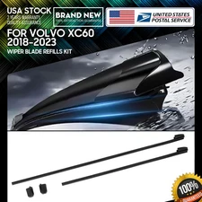 Soft Rubber Front Wiper Blades Refill For Volvo XC60 2018-2025 31490722 Genuine