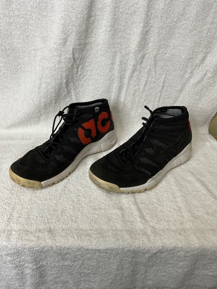 Nike ACG Flyknit Trainer Chukka Size 11.5 Black R… - image 1