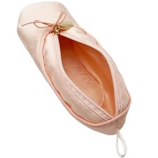 TCULIHWY Pink Ballet Shoe Makeup Bag, Dance Recital Gifts for Girls pink