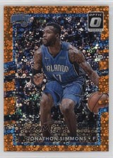 2017 Panini Donruss Optic Fast Break Orange Prizm /193 Jonathon Simmons #109 3hd