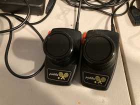 Vintag Atari CX-2600 Switch Gaming Console W/ Games & Game Center Bundle