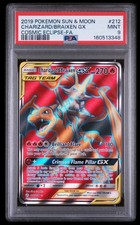 POKEMON SUN & MOON COSMIC ECLIPSE 212/236 FULL ART/CHARIZARD & BRAIXEN GX -PSA 9 on eBay
