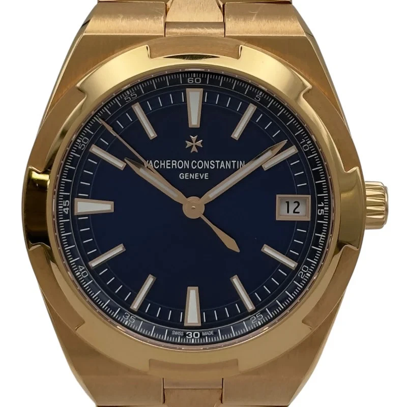 Vacheron Constantin — VACHERON CONSTANTIN 4500V/110R-B705 41mm Gold Blue Dial Automatic Watch #OKW972