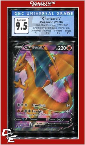 SWSH Black Star Promo 050 Charizard V CGC 9.5