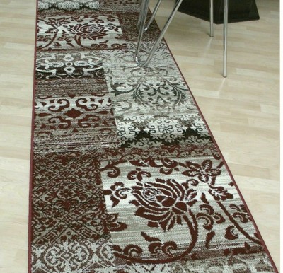 Top Teppich Laufer Casa Vintage 67 Cm Breit Gewebt Rot Beige