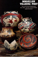 1977 AMERICAN INDIAN POTTERY EXHIBIT AD, MOGOLLON TRADING POST EXHIBIT AD