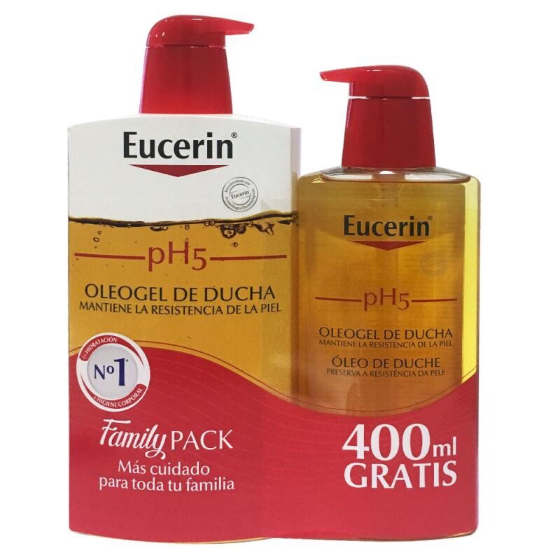 DUO PACK EUCERIN pH5 DUSCHÖL 1000ML + 400ML