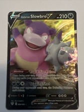 Pokémon TCG Galarian Slowbro V Darkness Ablaze 099/189 Holo Ultra Rare