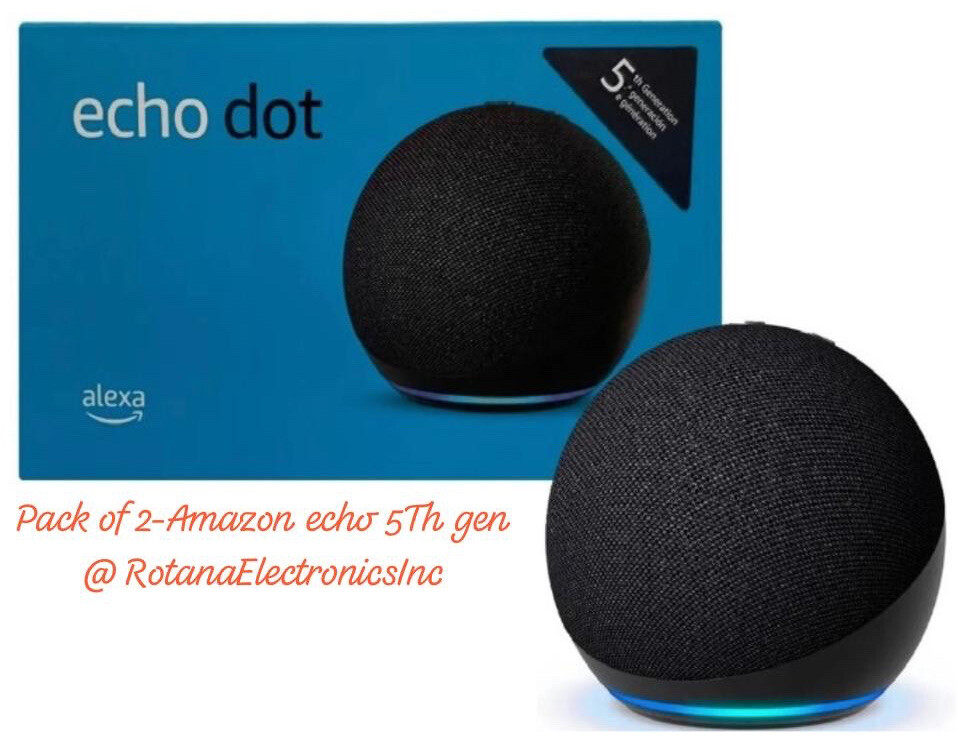 Alexa Echo Dot ブラック第5世代 2個セット Amazon Echo Dot第5世代2個+Fire TV Stick 4K Max