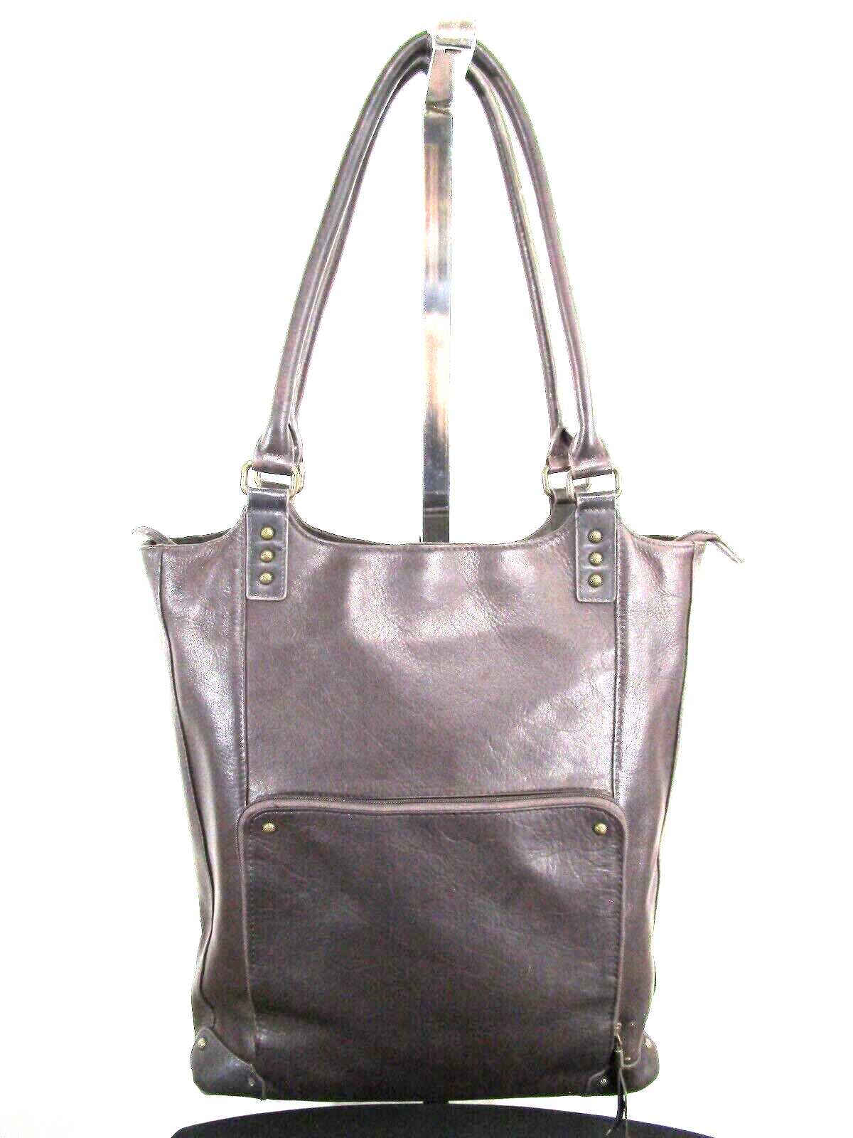 EUC! Solo Large Brown Leather & Nylon 15
