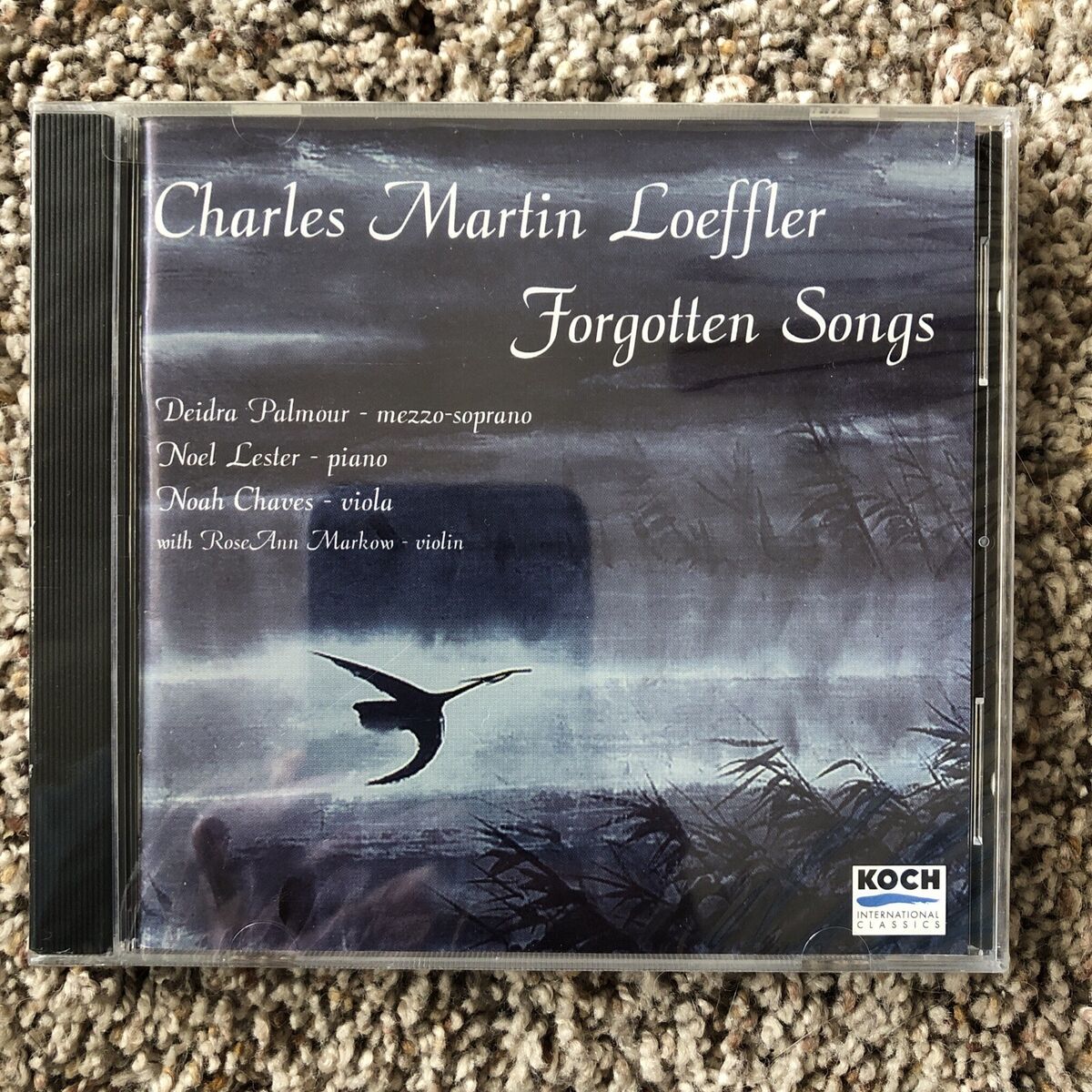 CHARLES MARTIN LOEFFLER : Forgotten Songs CD, Jul-1998, Koch CHARLES MARTIN LOEFFLER : Forgotten Songs CD, Jul-1998, Koch