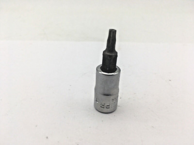 Snap-on Tools TTXR15TPE 1/4'' Drive Tamper Torx 15IPR Bit Socket USA
