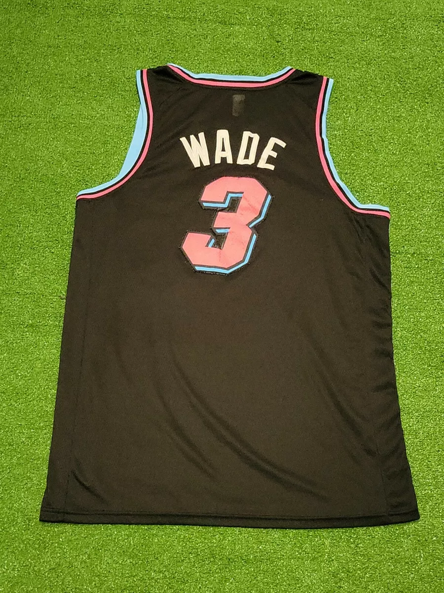 Dwyane Wade Nike Miami Heat Vice Nights Swingman Jersey FOR SALE! - PicClick