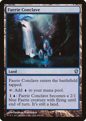 Faerie Conclave - Foil Tenth Edition MP MTG | eBay