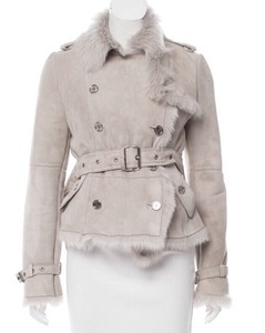 burberry shearling jacket