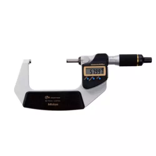 MITUTOYO 293-142-30 QuantuMike Coolant Proof LCD Micrometer 50 - 75 mm MDE-75MX