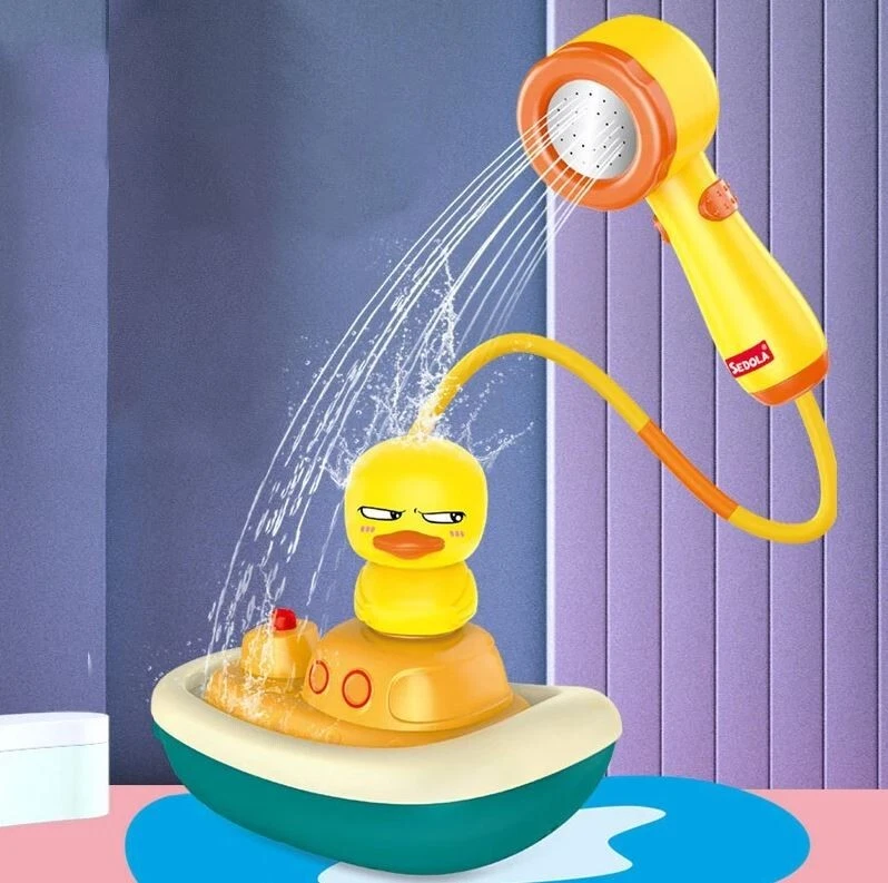 Water sprinkler bath toy 2025