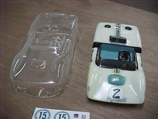 1/24 scale slotcar repro Vintage CLEAR body Plymouth McKee Hemi Special Can Am