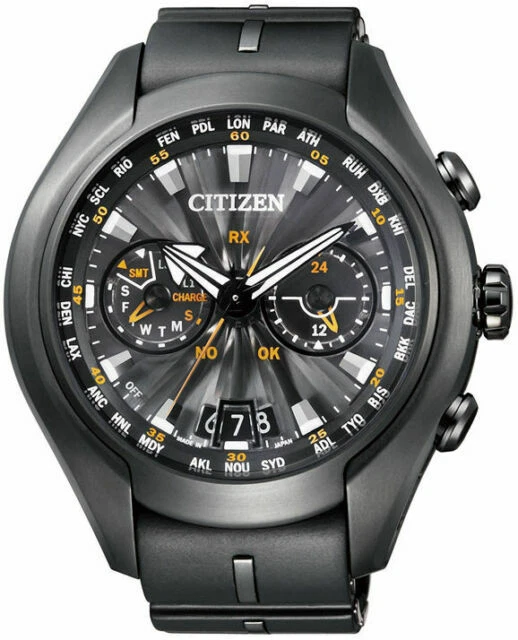 Citizen Stainless Steel Polyurethane Band Wristwatches