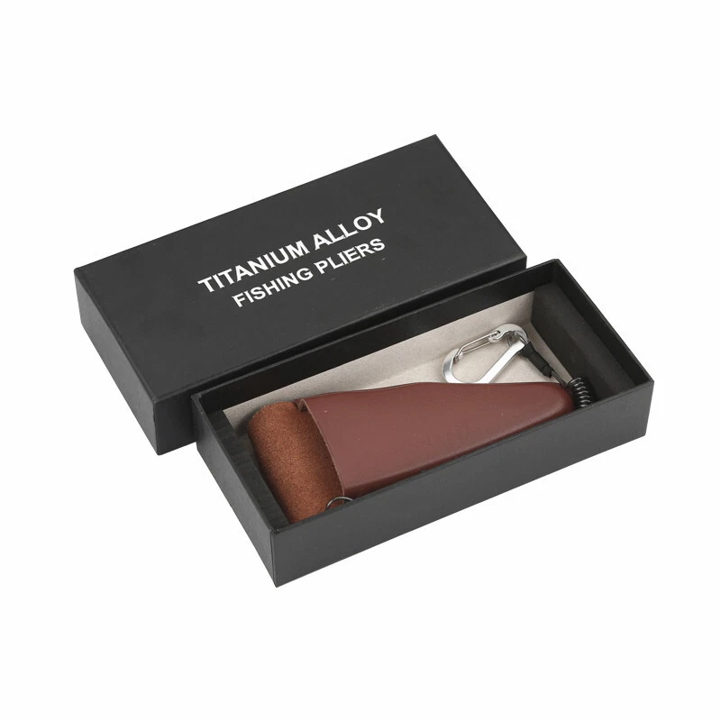 Alicates de pesca MV T1 Premium completos de titanio, cortadores de línea de bloqueo - anillo dividido - gancho Foto 4 de 4