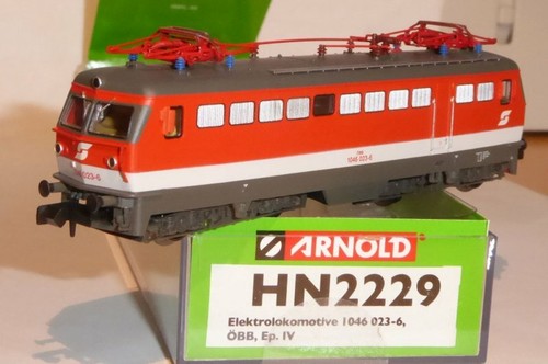 Arnold Hn 2229 Locomotive Rows 1046 ÖBB Epoch 4-6 Hg-Version with Dss And LED - Picture 1 of 4