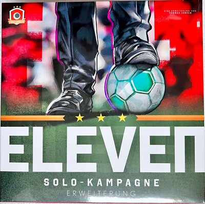 Eleven Solo-Kampagne Portal Games Brettspiel Familienspiel Strategiespiel Sport