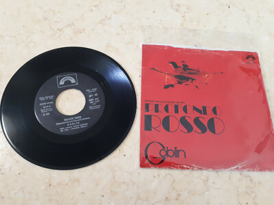 GOBLIN 7'' O.S.T. DEATH DIES 45 RUNDEN ITALIEN 1975 Progressive 7''
