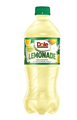 #ad Dole lemonade 20 oz Soda Bottles Pack of 24 $64.99