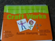 Craft book: Craft Works: Rubber Stamping, SHIPS FREE