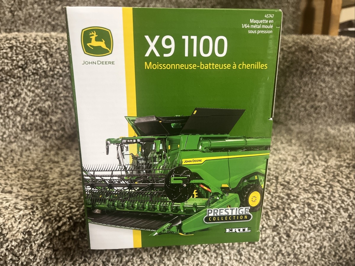 2022 ERTL 1:64 John Deere X9 1100 Tracked COMBINE PRESTIGE NEW