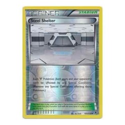 Steel Shelter 105/119 Reverse Holo XY Phantom Forces
